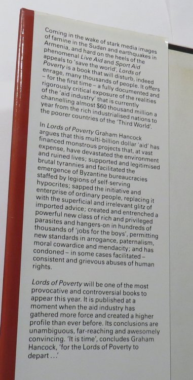Lords of Poverty : The free-wheeling lifestyles, power, prestige and corruption of the multi-billion dollar aid business