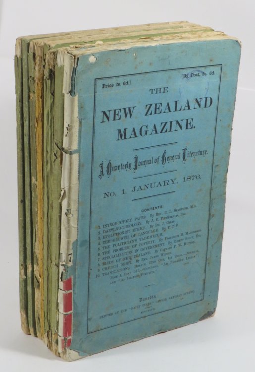 The New Zealand Magazine. A Quarterly Journal of General Literature. [Numbers1-8 (a complete run)]
