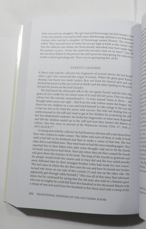 Traditional Lifeways of the Southern Maori : The Otago University Museum Ethnological Project, 1920