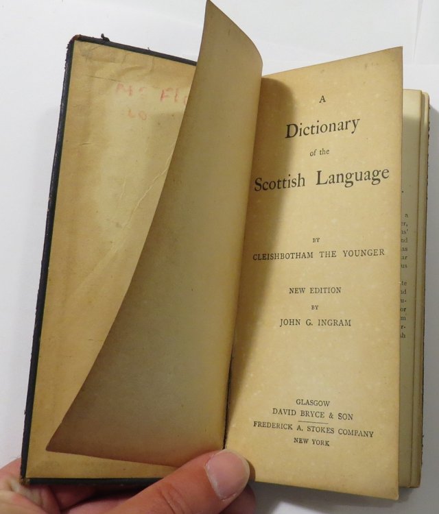 A Dictionary of the Scottish Language