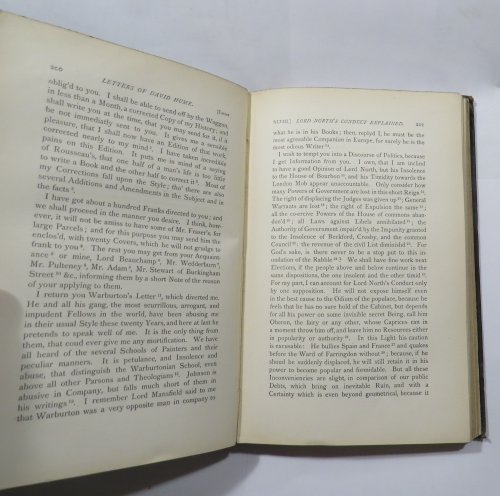 Letters of David Hume to William Strahan now first edited with Notes, Index, Etc. by G. Birkbeck Hill, D.C.L. Pembroke College