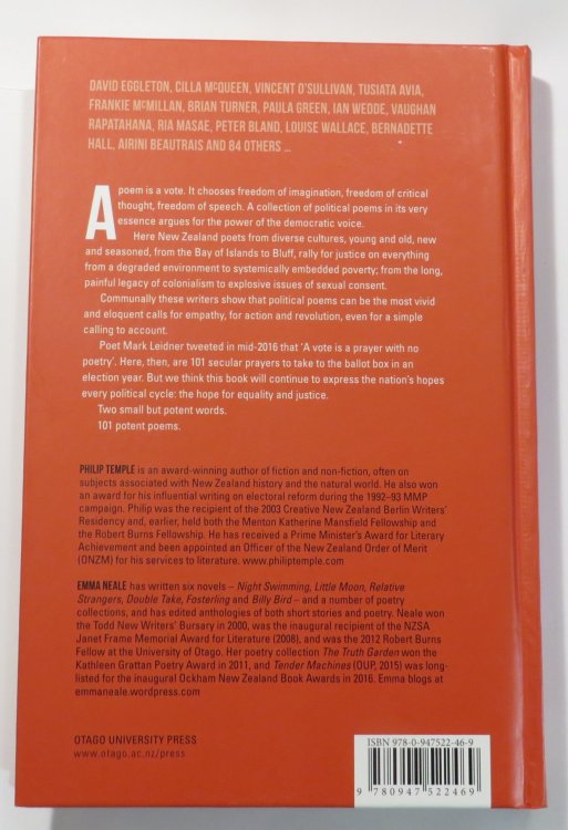 Manifesto Aotearoa : 101 Political Poems