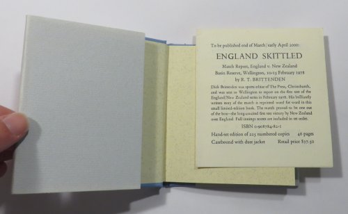 England Skittled : New Zealand v. England : Wellington, 10-14 February 1978 : Match analysis and play reports with ordered innings scores