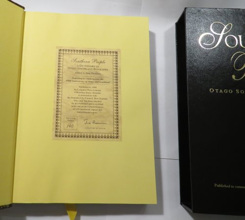 Southern People: A Dictionary of Otago Southland Biography
