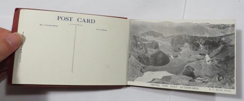 A Souvenir of the Round Trip : Eighteen Views : Waimangu Before and After the Eruption.
