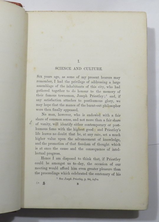 Science and Culture and Other Essays