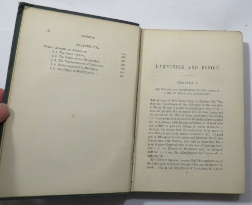 Darwinism and Design; Or, Creation by Evolution