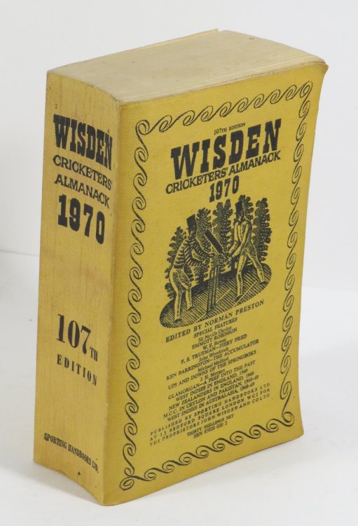 Wisden Cricketers' Almanack 1970