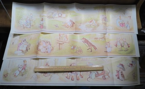 Beatrix Potter Nursery Frieze