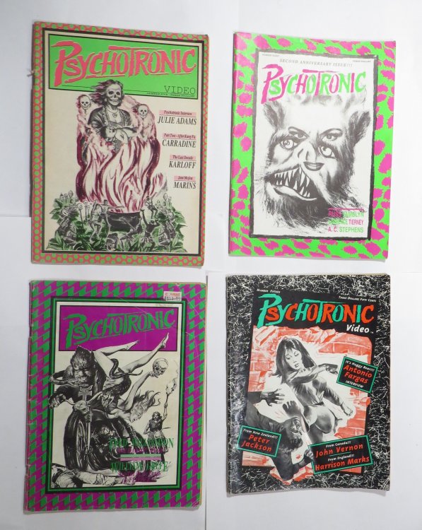 Psychotronic Video [magazine] [4 issues: #5, #8, #10, and #15]