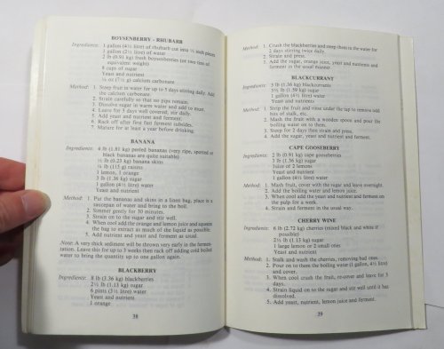 Home Winemakers Recipes