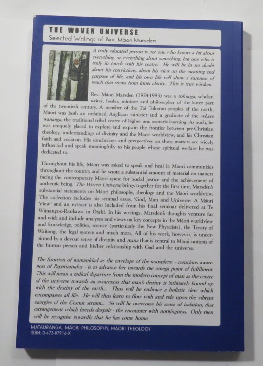 The Woven Universe : Selected Writings of Rev. Maori Marsden