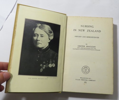 Nursing in New Zealand : History and Reminiscences