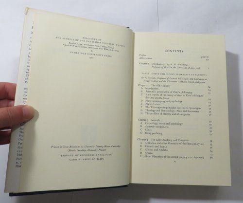 The Cambridge History of Later Greek and Early Medical Philosophy