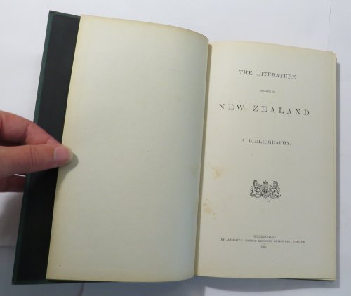 The Literature Relating To New Zealand: A Bibliography