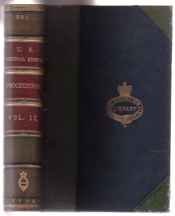 Proceeding of the United States National Museum. Vol. XVII. 1894