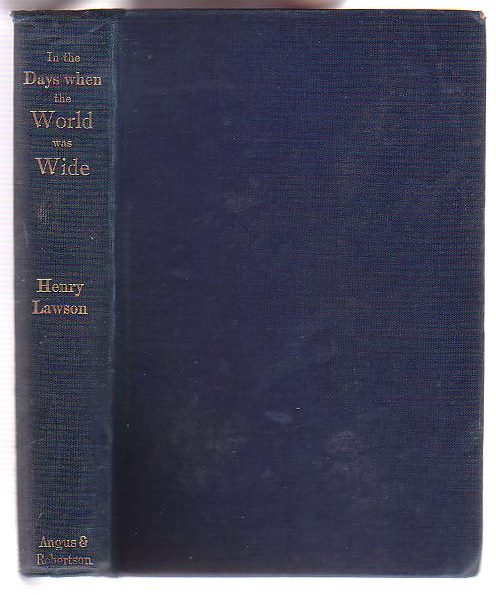 In the Days when the World Was Wide and Other Verses