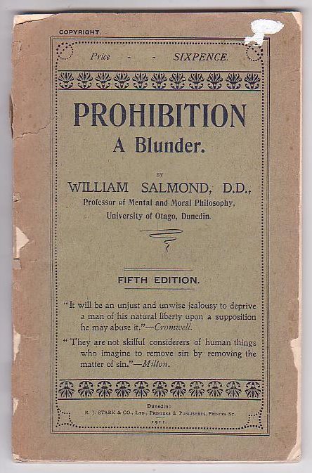 Prohibition: A Blunder