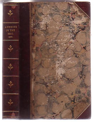 An Address to the Deil [bound with 7 others]