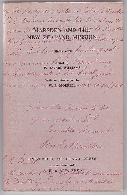 Image for Marsden and the New Zealand Mission: Sixteen Letters. Marsden and the New Zealand Mission: Sixteen Letters.