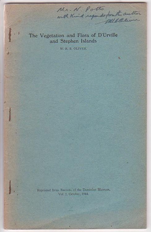 Image for The Vegetation and Flora of D'Urville and Stephen Islands The Vegetation and Flora of D'Urville and Stephen Islands