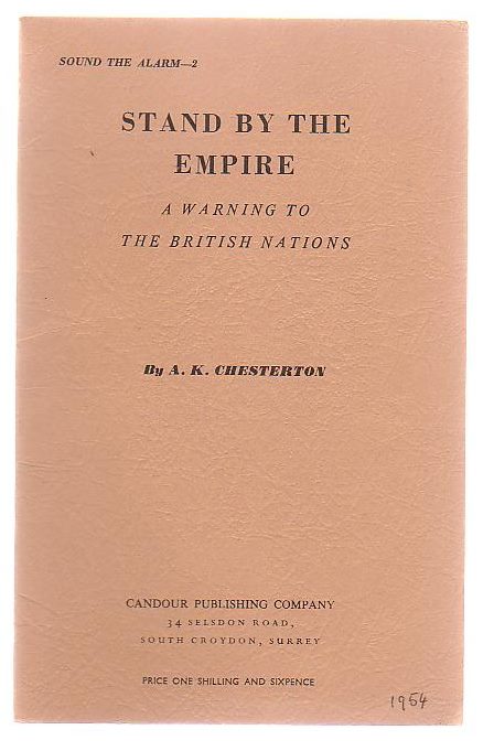 Stand By The Empire: A Warning To The British Nations