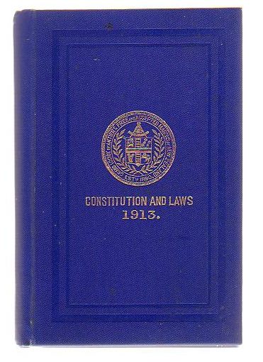 Addition To The Constitution And Laws Of Antient, Free And Accepted Masons Of New Zealand To Be Read And Construed With The 1913 Edition