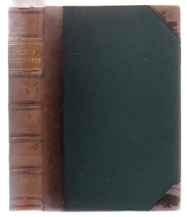 New And Complete Concordance To The Holy Scriptures, On The Basis Of Cruden