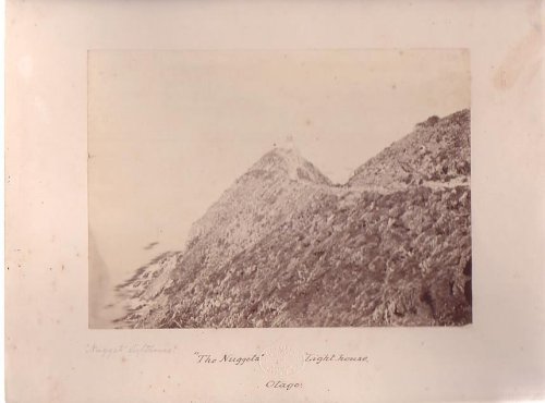 [Photograph] The Nuggets Lighthouse, Otago