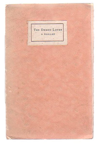 The Demon Lover A Ballad