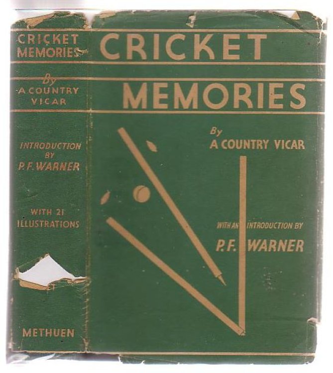 Cricket Memories By A Country Vicar