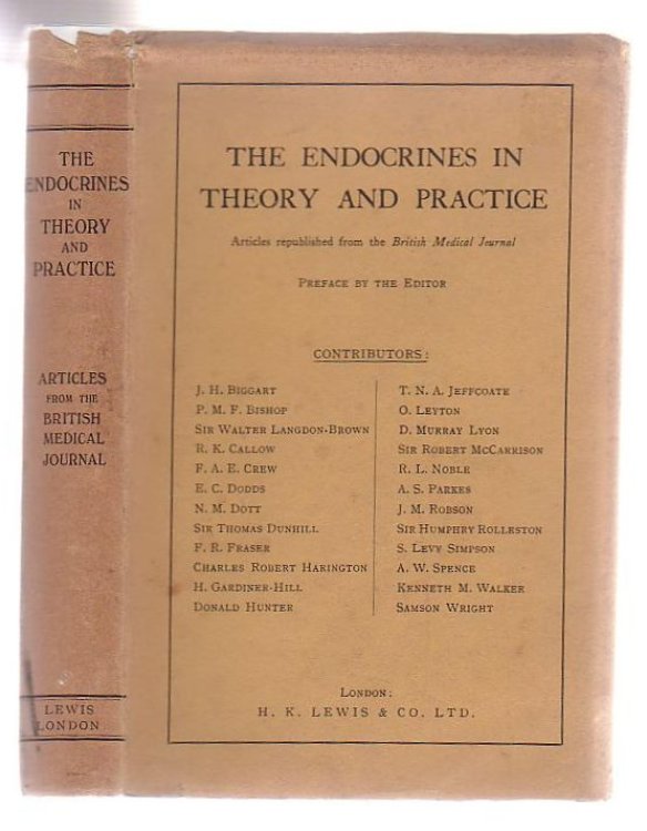 The Endocrines In Theory And Practice Articles Republished From The British Medical Journal