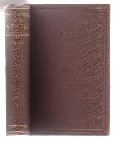 A Handbook Of The Swahili Language As Spoken At Zanibar