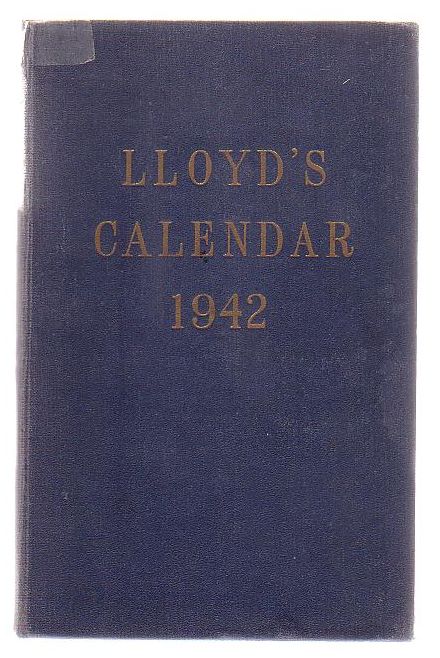 Lloyd's Calendar 1942