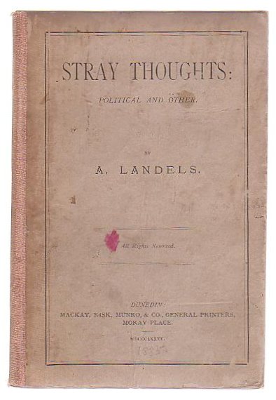 Stray Thoughts Political And Other
