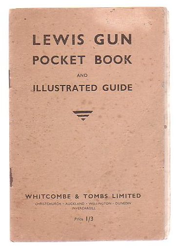 Lewis Gun Pocket Book And Illustrated Guide