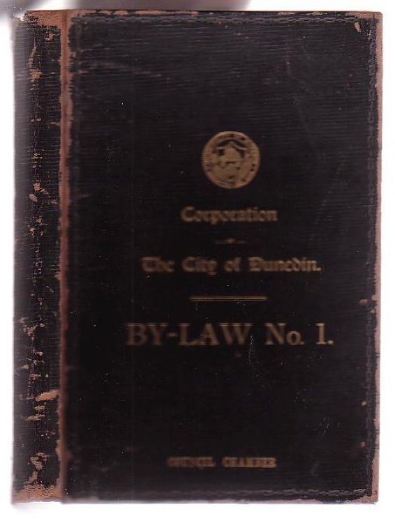Coporation of the City of Dunedin By-Law No. 1