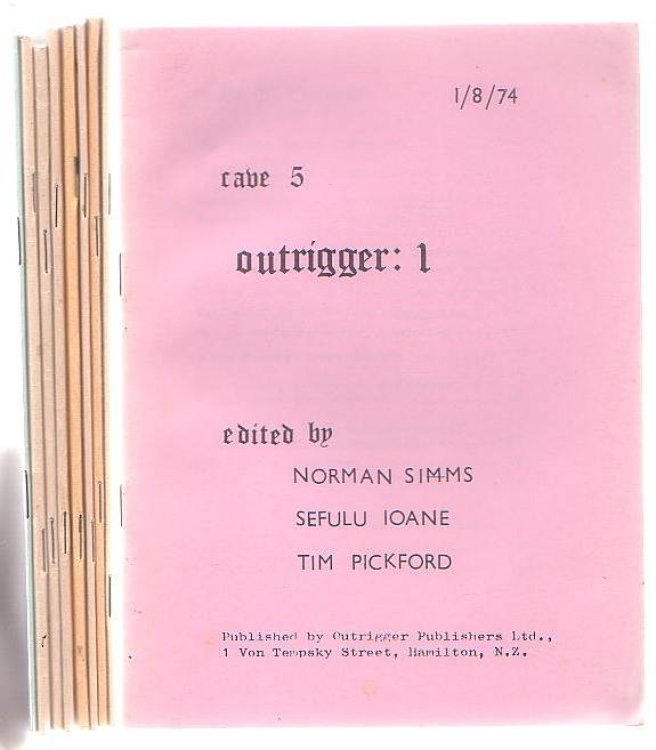 Outrigger [New Zealand Literary Periodical. 9 issues]