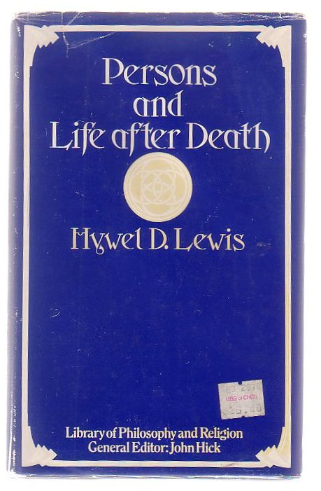 Persons And Life After Death