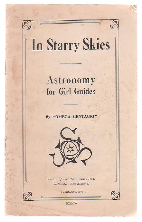 In Starry Skies Astronomy For Girl Guides