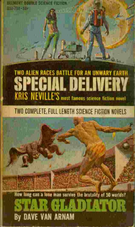 Special Delivery -- Belmont Double with Star Gladiator by Dave Van Arman