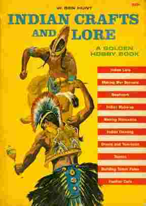 Indian Crafts and Lore - A Golden Hobby Book