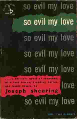 So Evil My Love