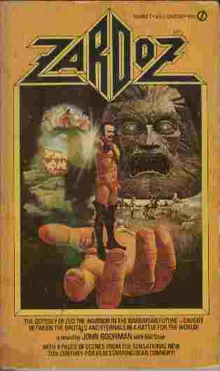 Zardoz - The odyssey of Zed the warrior in the barbarian future - caught between the brutals and the eternals in a battle for the world!