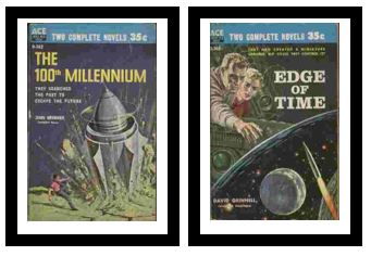 The 100th Millennium / Edge of Time - They searched the past to escape the future / They had created a miniature universe, but could they control it