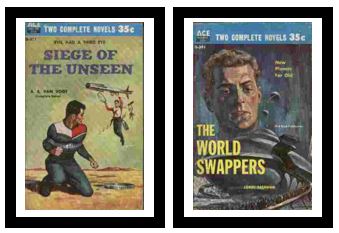 Siege of the Unseen / The World Swappers - Evil had a third eye / New planets for old