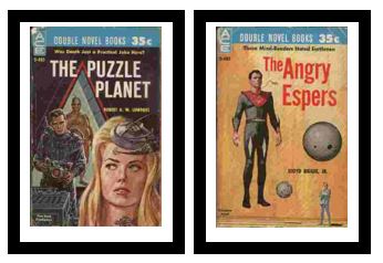 The Puzzle Planet / The Angry Espers - Was Death Just a Practical Joke Here / These Mind-Readers Hated Earthmen