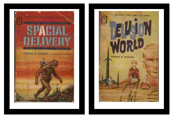 Spacial Delivery / Delusion World - Rendezvous with a double-sized Goliath / - If you don't look, she'll go away!