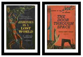 Rendezvous on a Lost World / The Door Through Space - Prisoners of a Cybernetic Paradise / - Beware of the 4-D demons