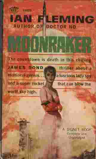 Moonraker - The countdown is death in this chilling James Bond thriller about a maniacal genius. a luscious lady spy and a super rocket that can blow the world sky high.